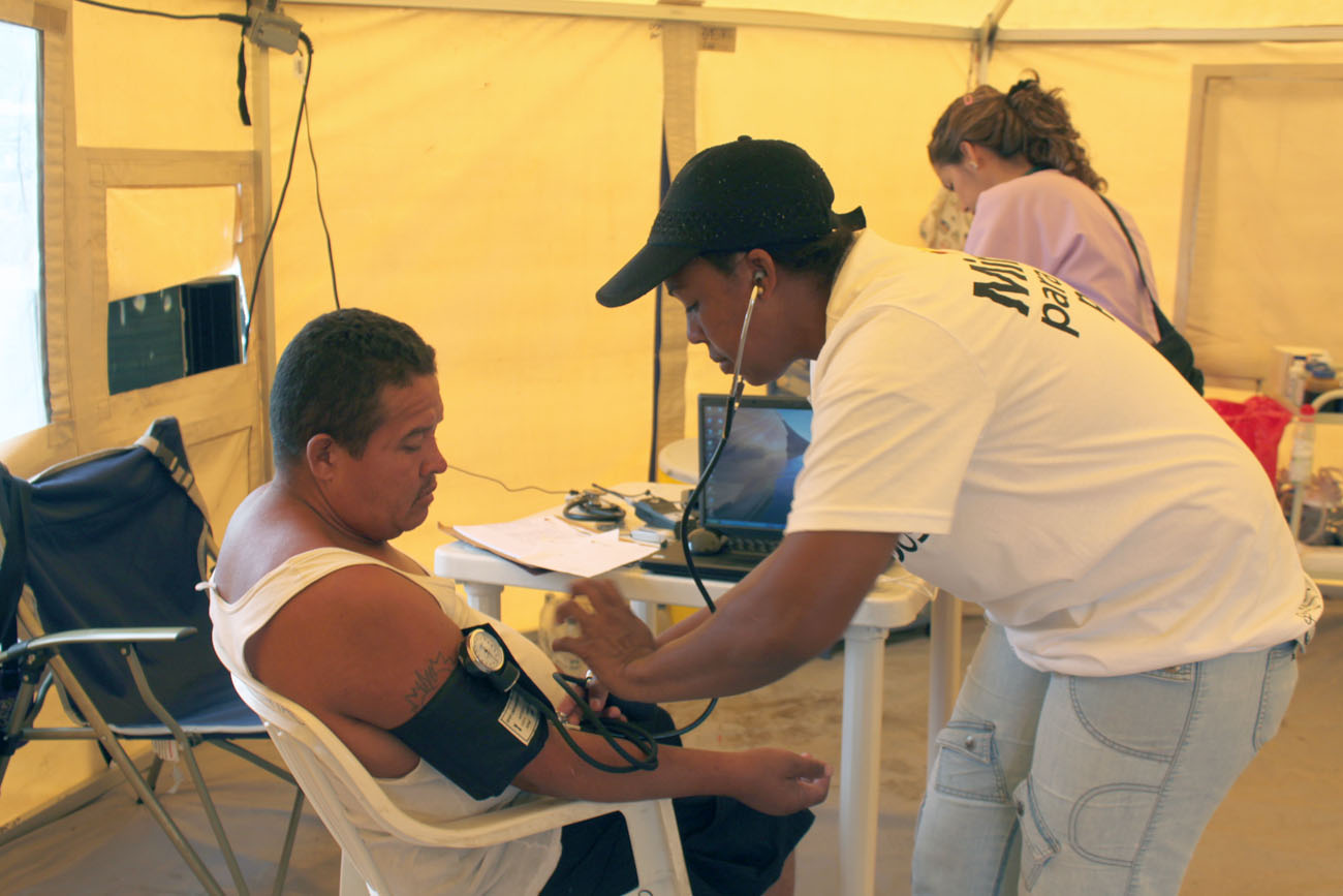 Salud Miranda atendió a más de tres mil personas en Semana Santa