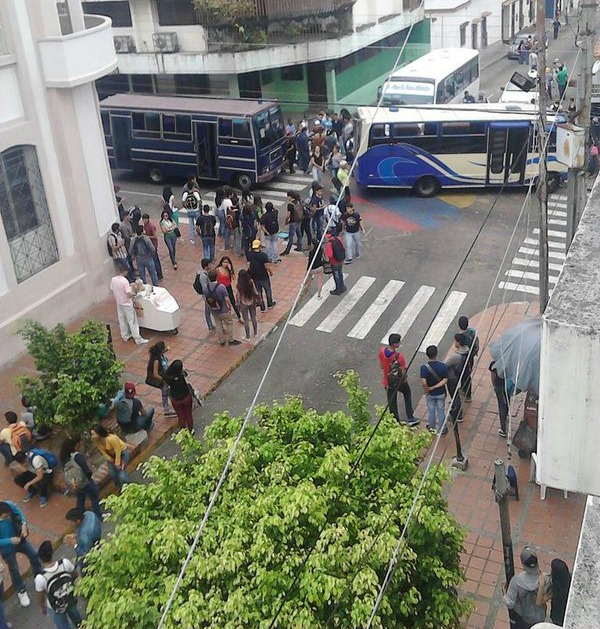 Reportan protesta en el Táchira este jueves #31Mar