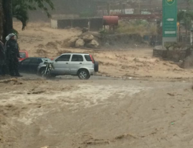 Caracas inundada