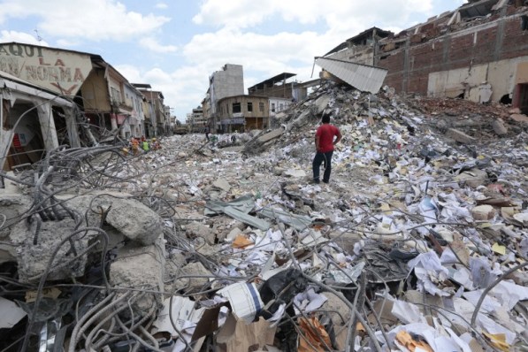 ECUADOR-QUAKE