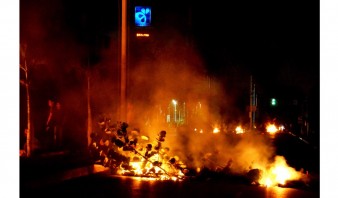 Hubo protestas por apagones en Puerto La Cruz