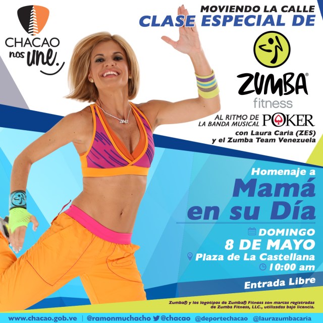 Zumba Poker Día de la Madre