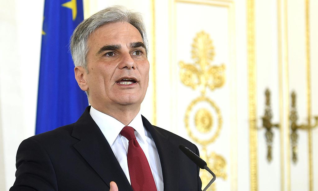 Dimite el jefe del Gobierno de Austria, Werner Faymann