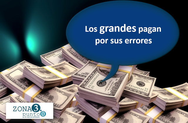 Tecnotips: Los grandes pagan por sus errores