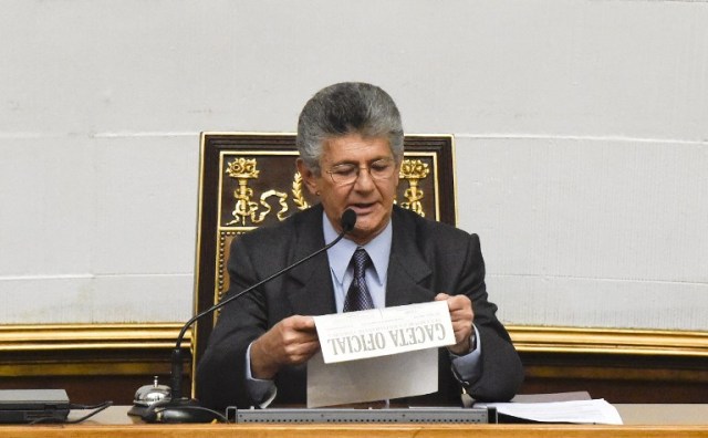 VENEZUELA-CONGRESS-RAMOS ALLUP