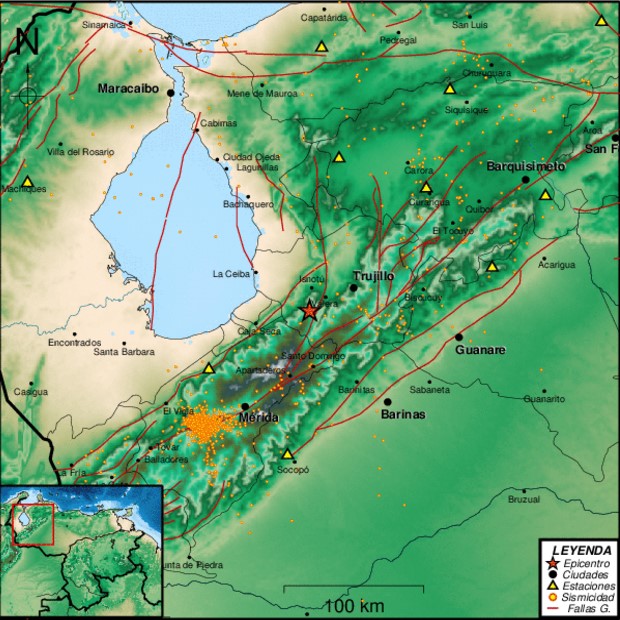 Sismo de 3.4 se sintió en Valera