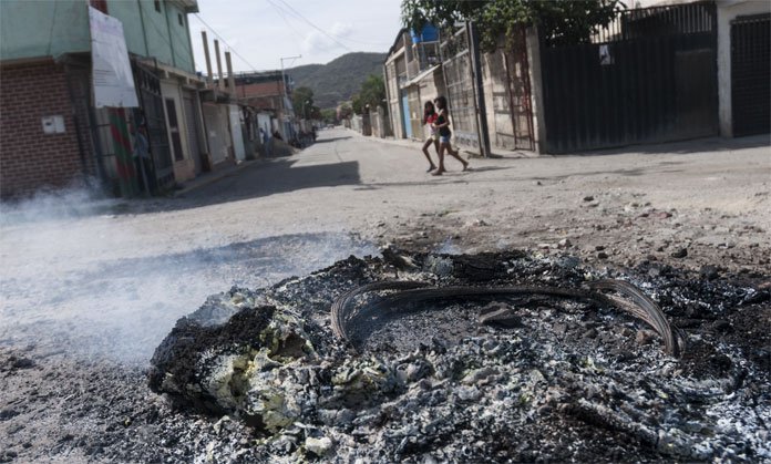 Protestaron tras seis meses de espera por bolsas de comida en Lara