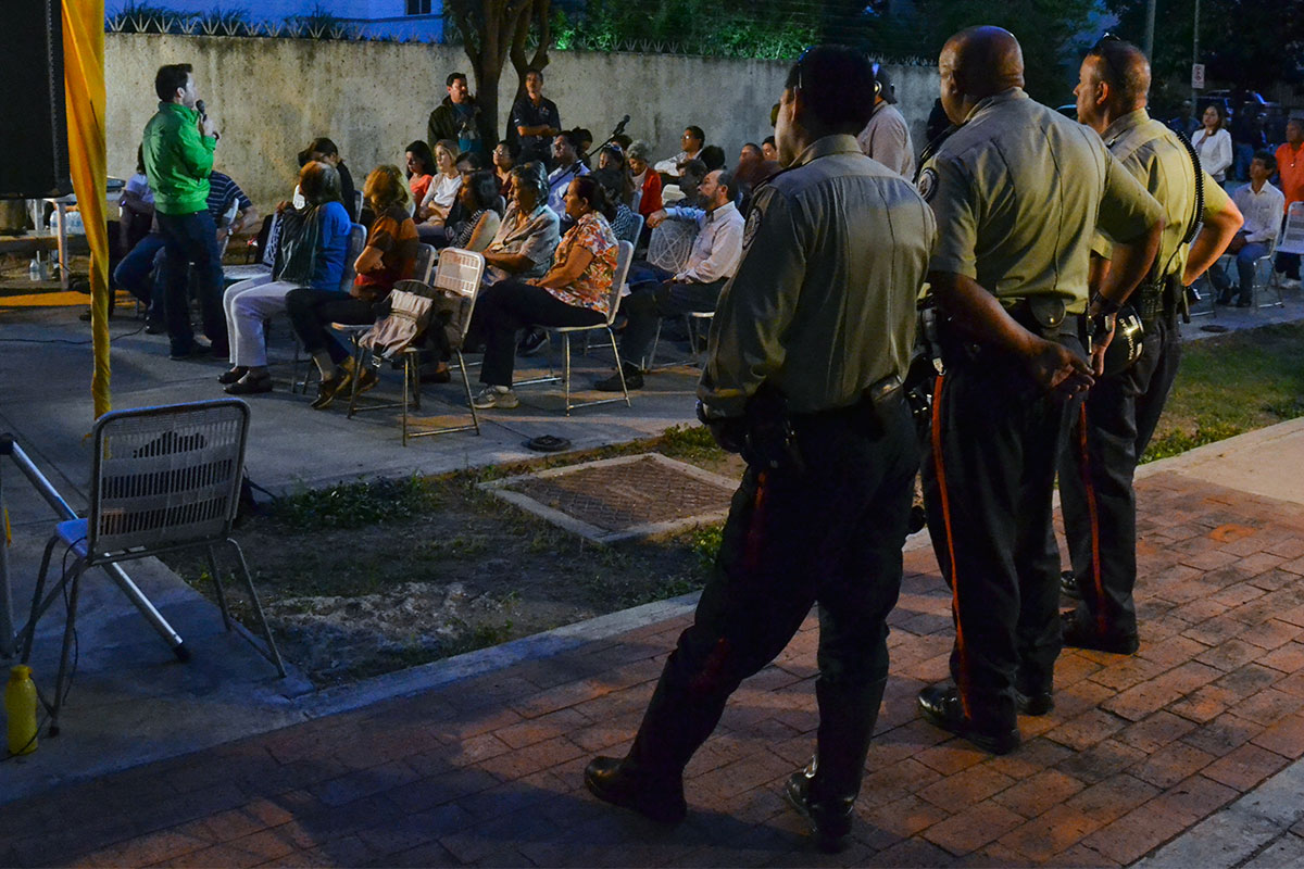 Muchacho: Junto a nuestros vecinos respaldamos contundentemente a nuestra Policía