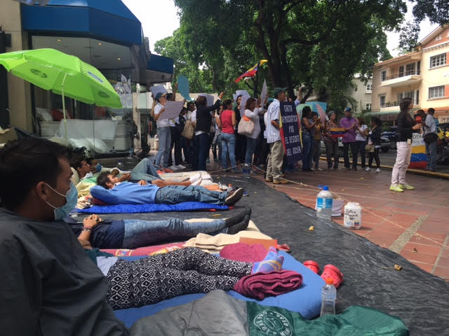 Movimiento Prociudadanos manifestó su apoyo a Luis Almagro en sede de la OEA en Caracas