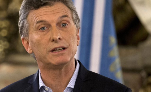 Mauricio Macri, presidente de Argentina (Foto: AP)