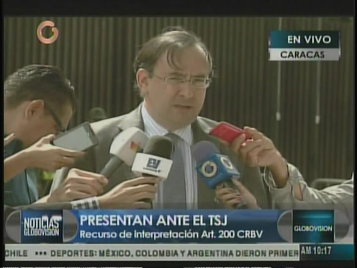 AN introduce en el TSJ recurso de interpretación del artículo 200 de la Constitución