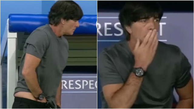 Joachim Löw explica por qué se metió mano en pleno juego de Alemania