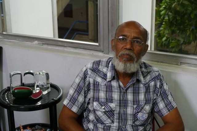 Jorge Fernández, padre del preso político Villca Fernández // Foto La Patilla