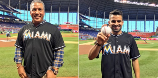 Estos dos venezolanos participaron en la celebración de la Noche de la Herencia Venezolana en Miami (Fotos)