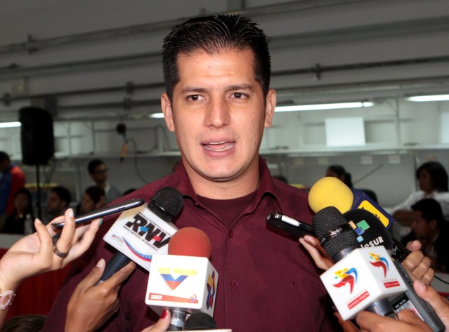 Mervin Maldonado, ministro de Deporte (Foto: AVN)