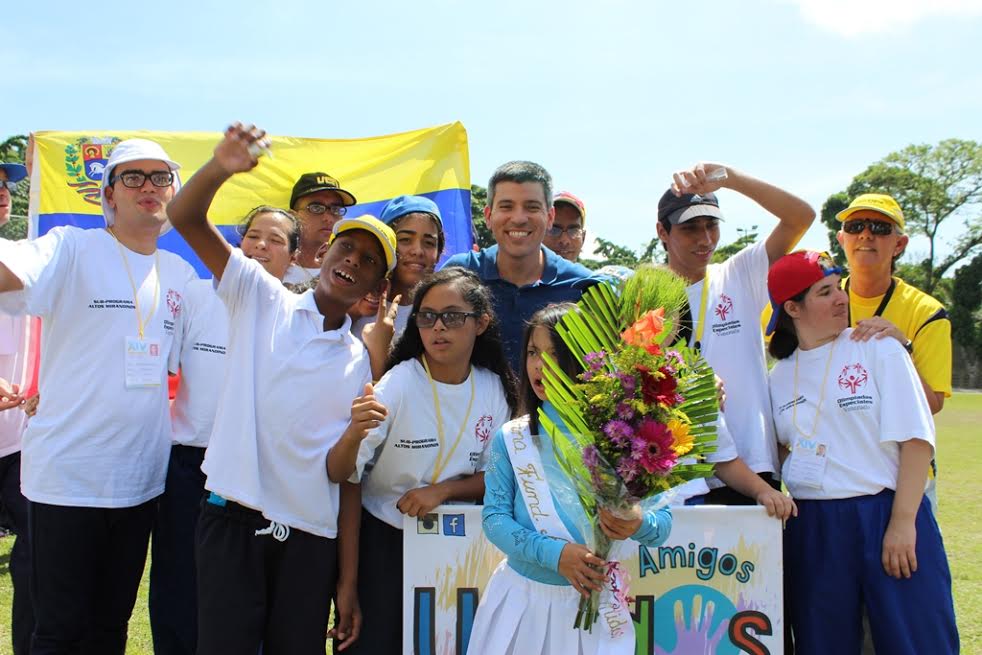 David Uzcátegui inauguró los XIV Juegos Deportivos de Baruta para jóvenes en condición de discapacidad