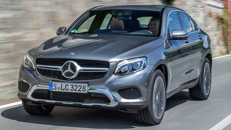 Mercedes-Benz GLC Coupé, una evolución del GLC más ágil en las curvas (Fotos)