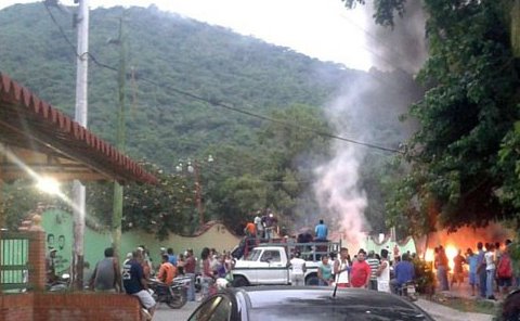 ocumare de la costa protesta