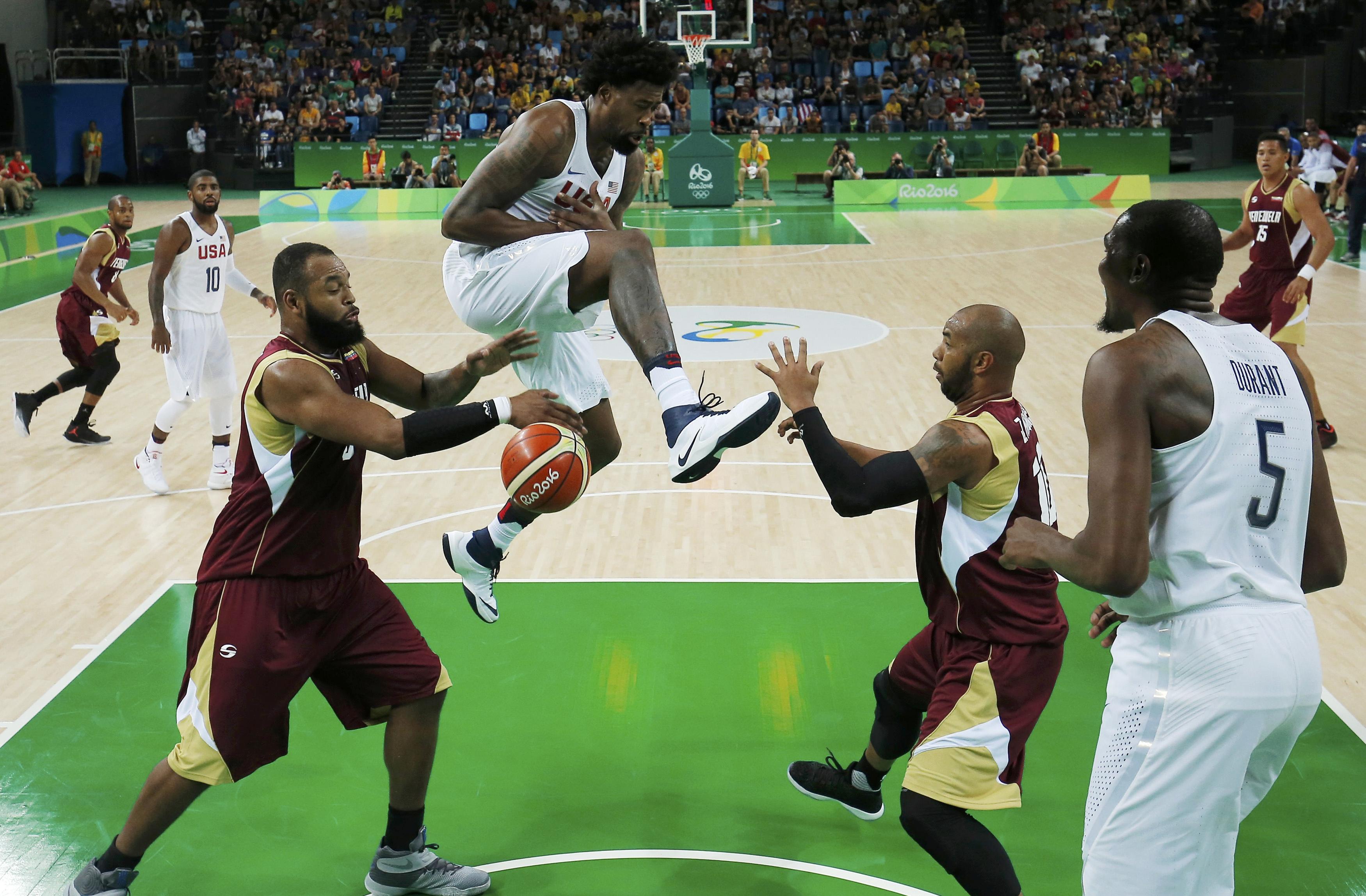 Venezuela cae 113 por 69 ante EEUU en el baloncesto olímpico #Rio2016