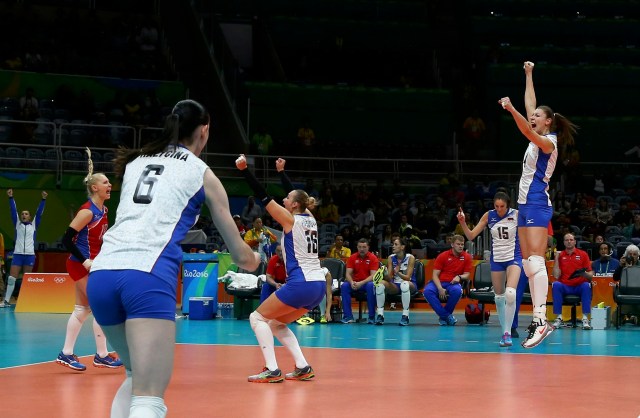 Volleyball - Women's Preliminary - Pool A Russia v Cameroon