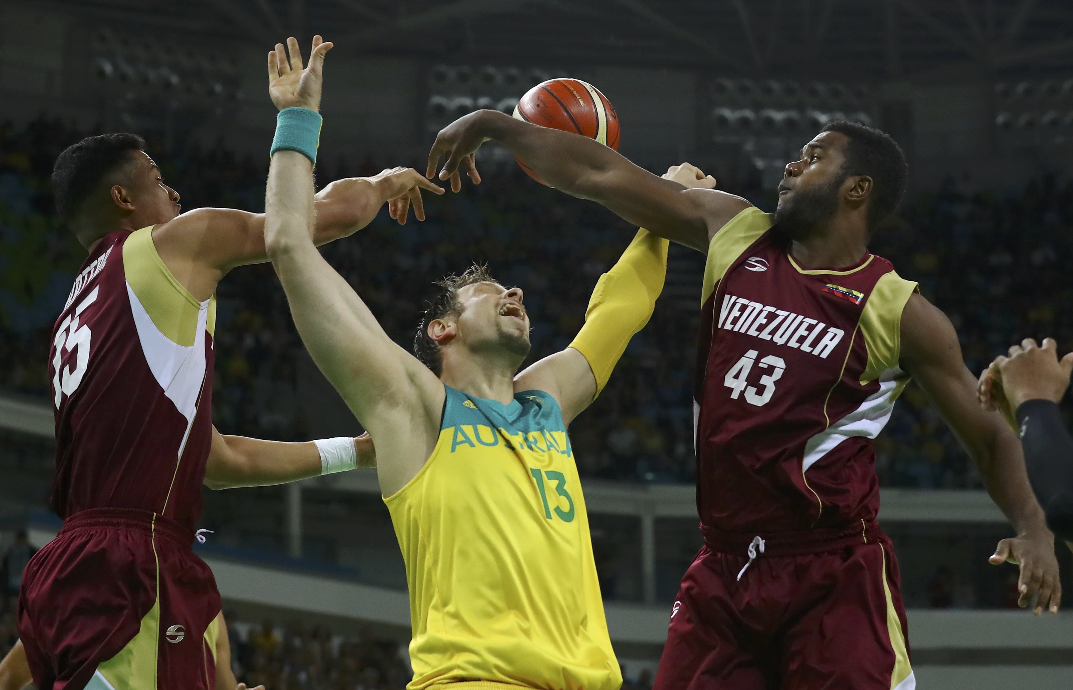 Venezuela eliminada del básquet de Río 2016 al caer 81-56 con Australia