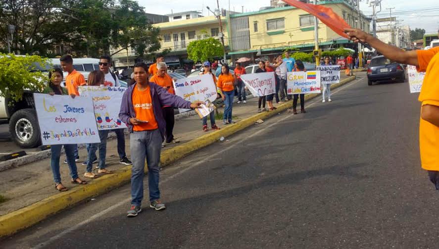 Instan a jóvenes zulianos a participar en la marcha de este 1 de septiembre