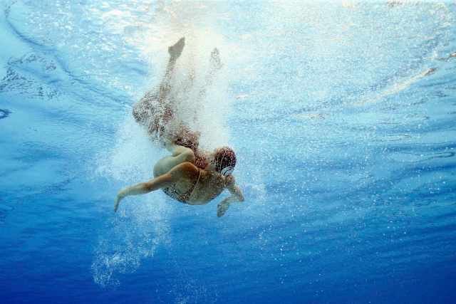 Synchronised Swimming - Duets Free Routine - Final