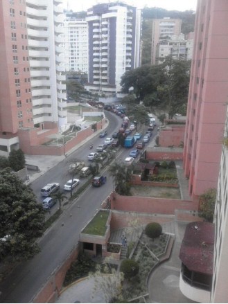 Transportistas protestan por inseguridad en Palo Verde este #17Ago (Fotos)