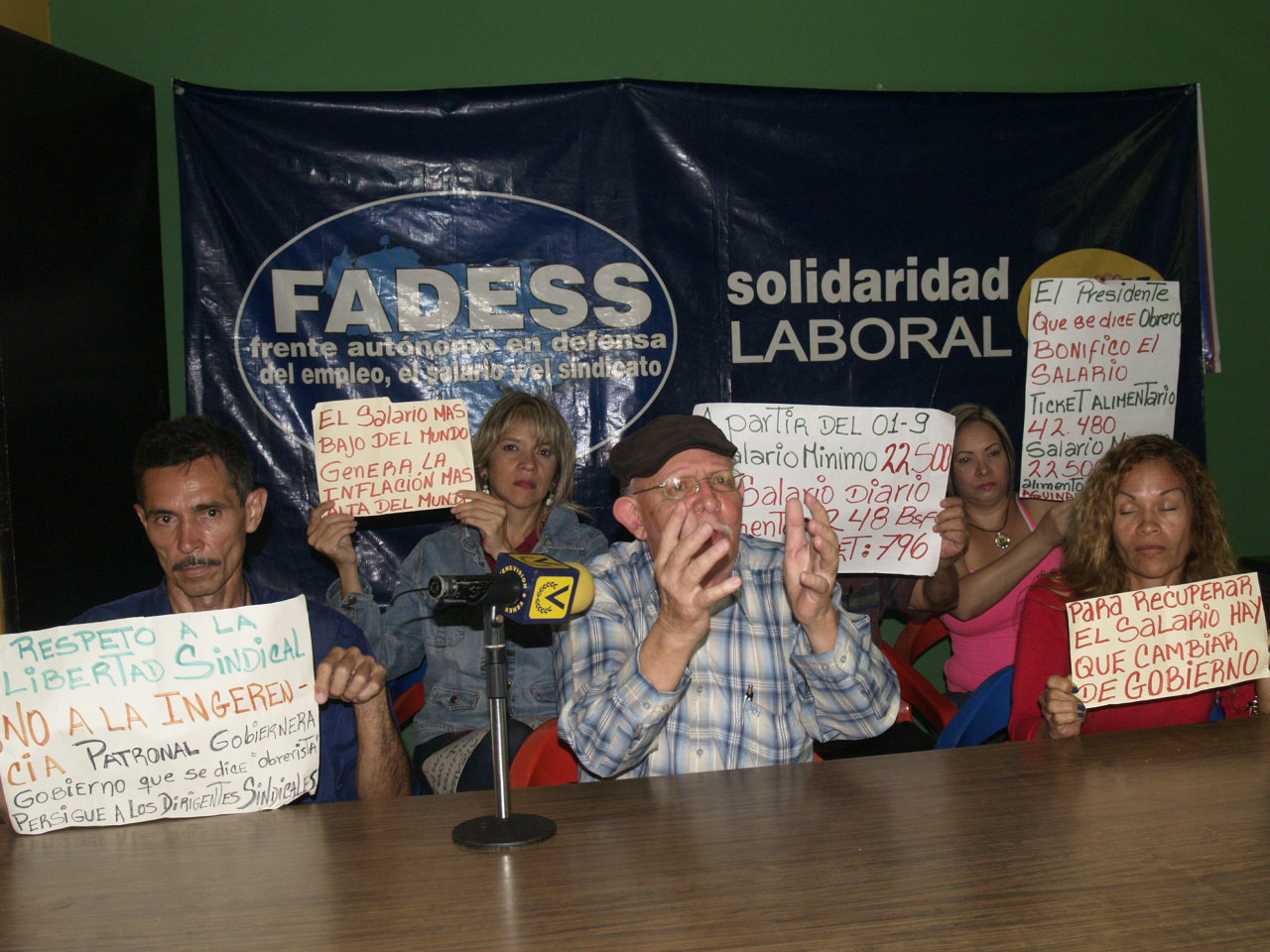 Fadess: Trabajadores, con o sin miedo, saldrán masivamente a marchar en Caracas este #1S