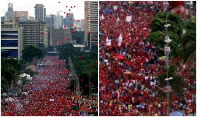 LASTIMOSO: Chavistas tuitean fotos de la Bolívar de cuando Chávez vivía