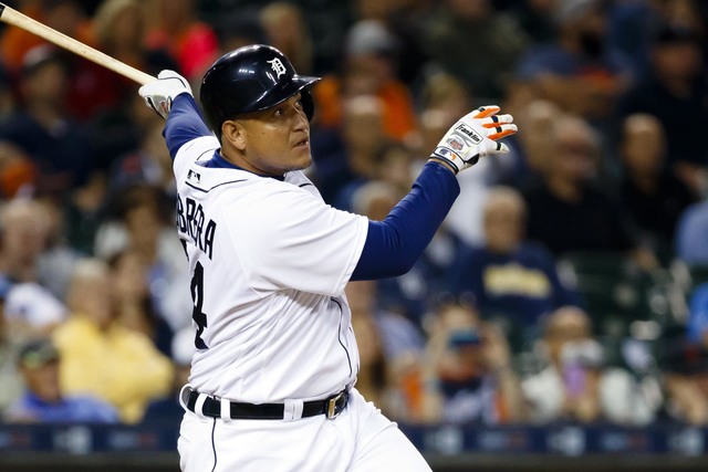 Miguel Cabrera 440 jonrones de por vida iguala a Jason Giambi