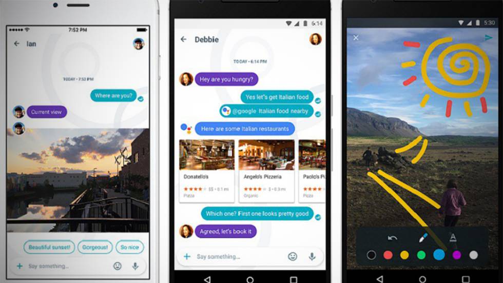 Google lanza Allo, su servicio de mensajería inteligente