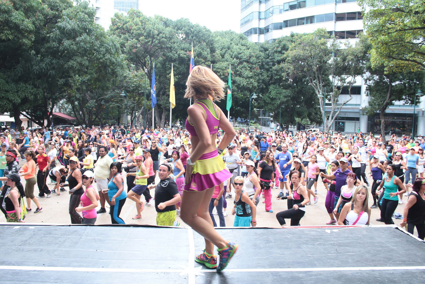 Laura Caría formará nuevos instructores de Zumba