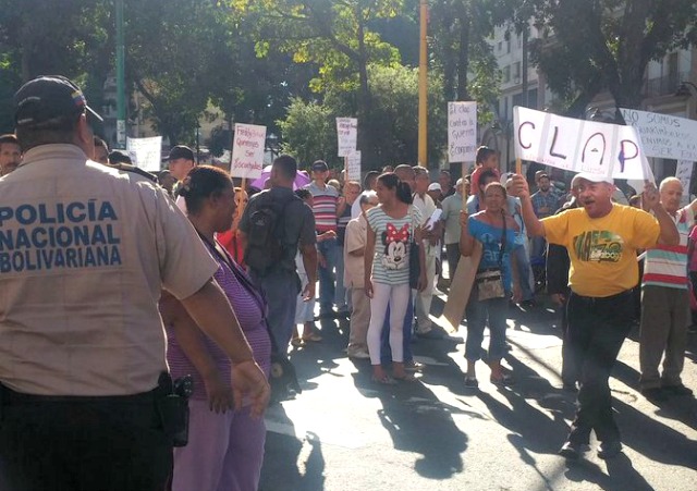 Protesta  San Martin