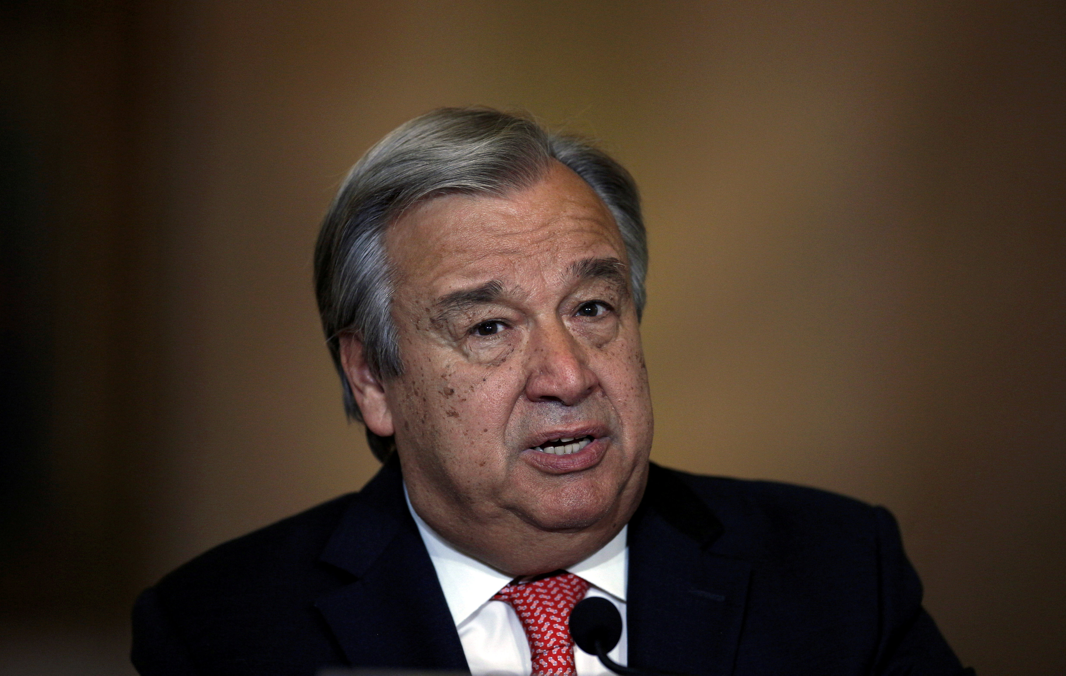 Guterres dice que decreto antiinmigración de Trump será ineficaz