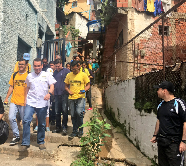 Desde la Pedrera Tomás Guanipa muestra “la catarata Jorge Rodríguez”