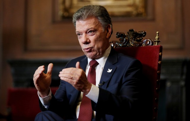  El presidente de Colombia, Juan Manuel Santos Foto: EFE