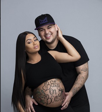 ¡Ya llegó! Rob y Blac chyna dieron la bienvenida a su primera hija … y la llamaron Dream