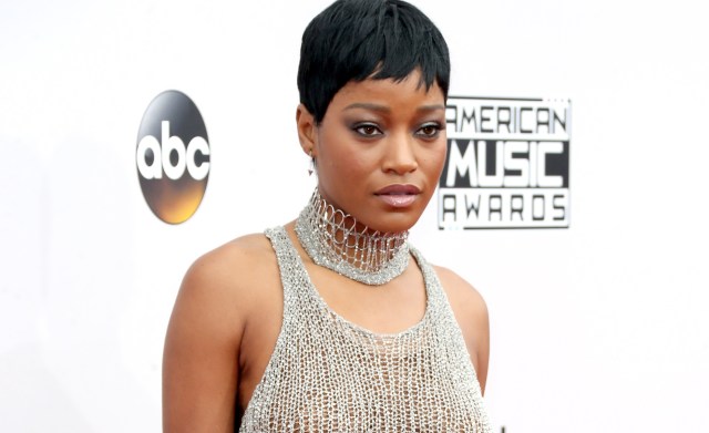 LOS ANGELES, CA - NOVEMBER 20: Actress Keke Palmer attends the 2016 American Music Awards at Microsoft Theater on November 20, 2016 in Los Angeles, California.   Frederick M. Brown/Getty Images/AFP
