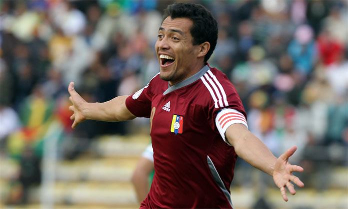 Arango volverá a defender la camiseta de la Vinotinto