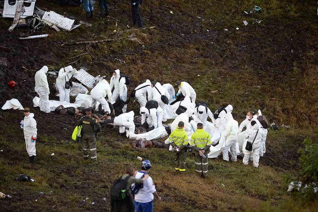 accidente avion Chapecoense colombia