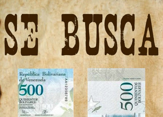 ¡Se busca! Segundo día en la carrera por el billete de Bs. 500