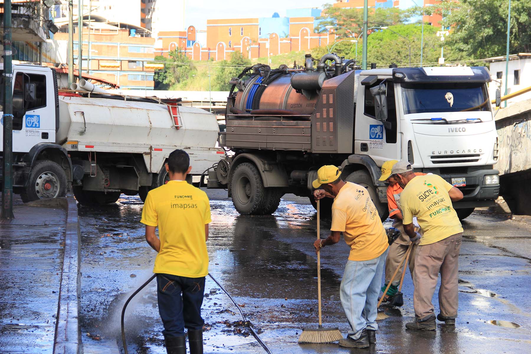 Petare inicia 2017 con una cara limpia gracias a jornada de la Alcaldía Metropolitana