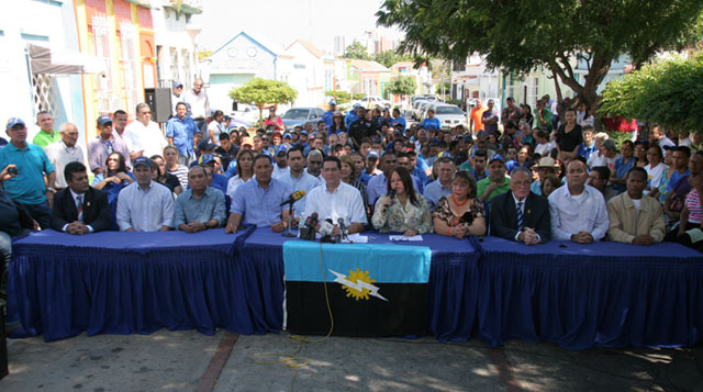 Con un acto en la calle 72 el Zulia recibirá a Manuel Rosales