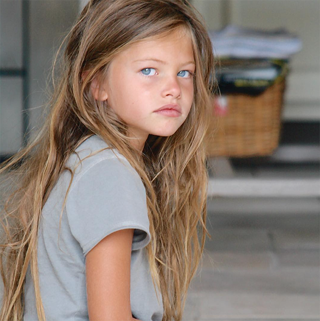 Tienes que ver como se puso Thylane Blondeau, “La niña más bella del mundo” (Fotos)