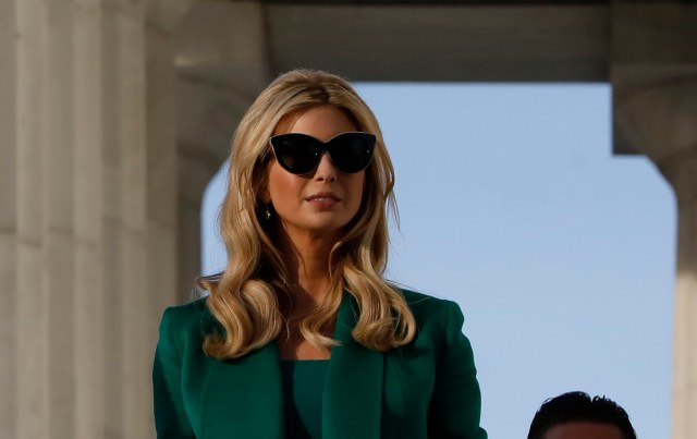 WASHINGTON, DC - JANUARY 19: Jared Kushner, the son-in-law of President-elect Donald Trump, along with his wife Ivanka Trump arrive for the the Inauguration Welcome Concert at the Lincoln Memorial January 19, 2017 in Washington, DC. Hundreds of thousands of people are expected tomorrow for Trump's inauguration as the 45th president of the United States.   Aaron P. Bernstein/Getty Images/AFP