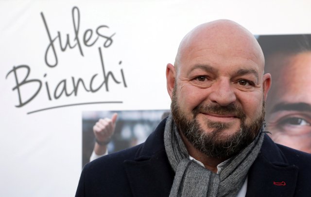 Philippe Bianchi, the father of Jules Bianchi Formula One driver who died on July 17, 2015 after an accident during the Japanese Grand Prix Formula 1 race on October 5, 2014, poses before a ceremomy in Nice, France, January 23, 2017. REUTERS/Eric Gaillard