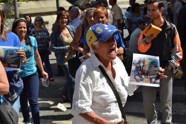 Foto protesta UNT en la Candelaria 20170127