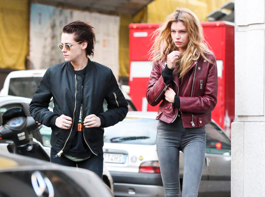 Kristen Stewart y Stella Maxwell se besan apasionadamente (Fotos)