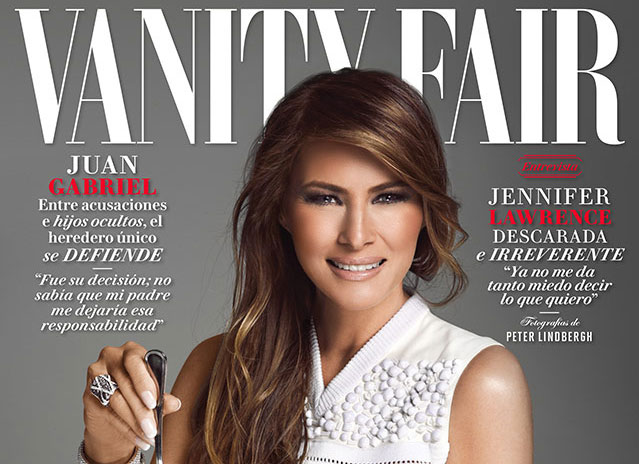 Melania Trump, la portada de Vanity Fair México (fotos)